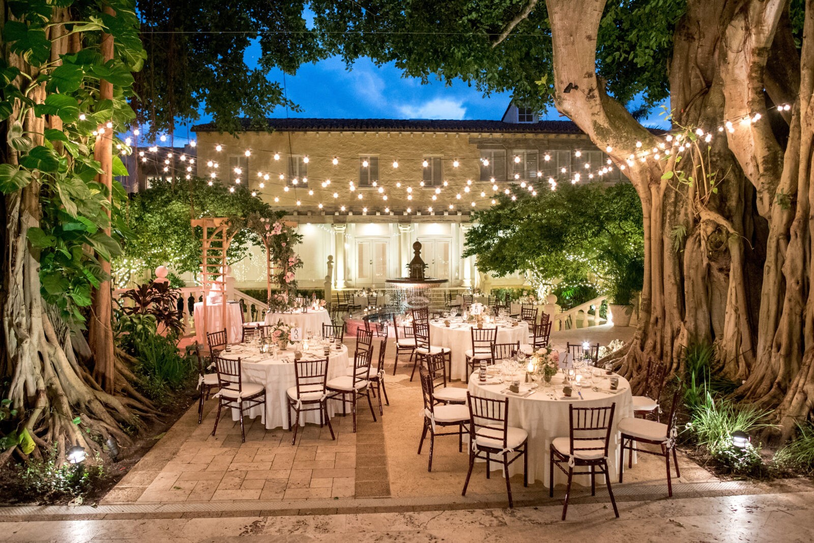 South Florida Garden outdoor Wedding Event Venue Addison Boca Raton